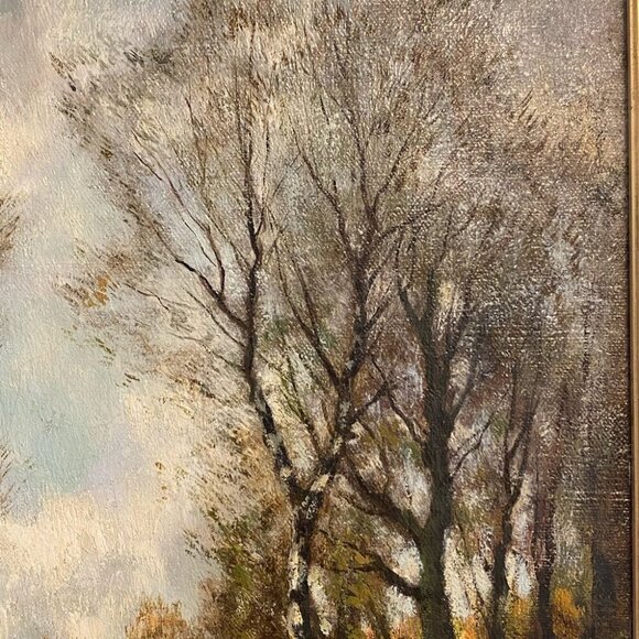 Original Dutch Oil Painting A. Hendriks Signed - Picture 10 of 16